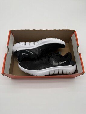New Nike Flex 2021 RN Shoes Mens Size 11 Black White Running Sneakers CW3408 002